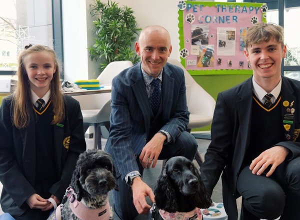 Therapy Dogs St Thomas More RC College