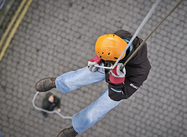 Rock climbing